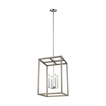 A large image of the Generation Lighting 5134504 Washed Pine