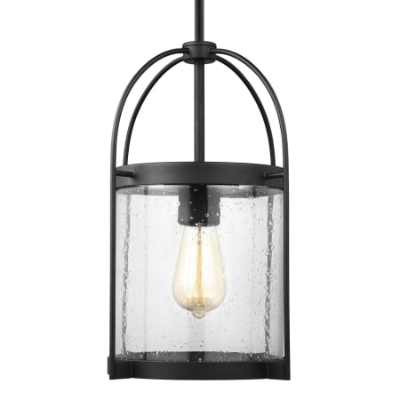 A large image of the Generation Lighting 6000401 Midnight Black