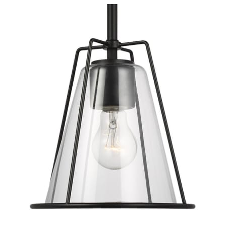 A large image of the Generation Lighting 6000901 Midnight Black