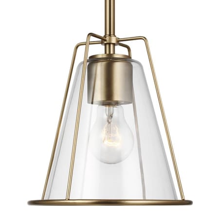 A large image of the Generation Lighting 6000901 Satin Brass