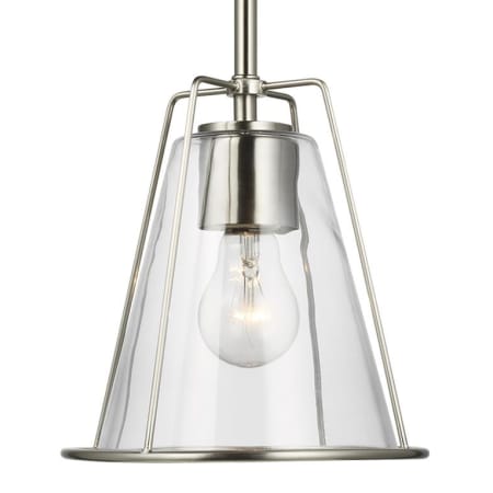 A large image of the Generation Lighting 6000901 Brushed Nickel