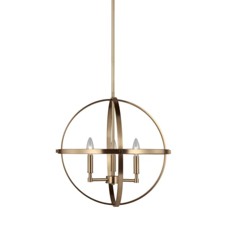 A large image of the Generation Lighting 6000903 Satin Brass