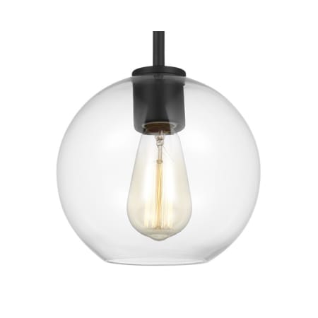 A large image of the Generation Lighting 6002501 Midnight Black