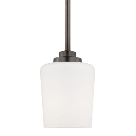 A large image of the Generation Lighting 6102801 Bronze