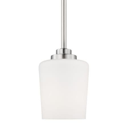 A large image of the Generation Lighting 6102801 Brushed Nickel