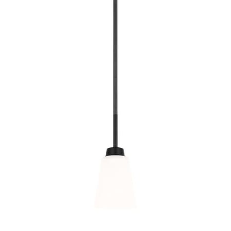 A large image of the Generation Lighting 6115201 Midnight Black