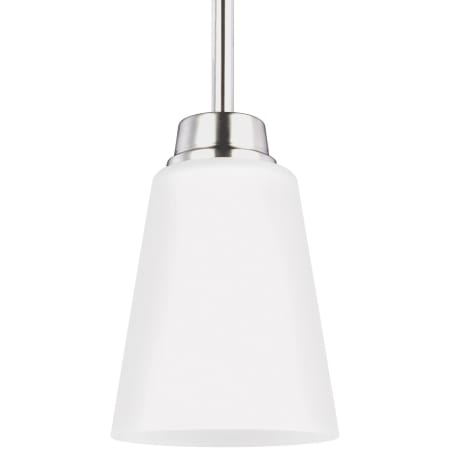 A large image of the Generation Lighting 6115201 Brushed Nickel