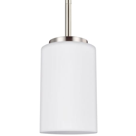 A large image of the Generation Lighting 61160 Brushed Nickel