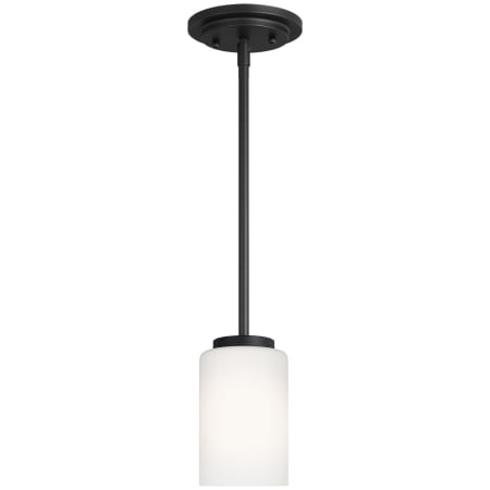 A large image of the Generation Lighting 61160EN3 Midnight Black