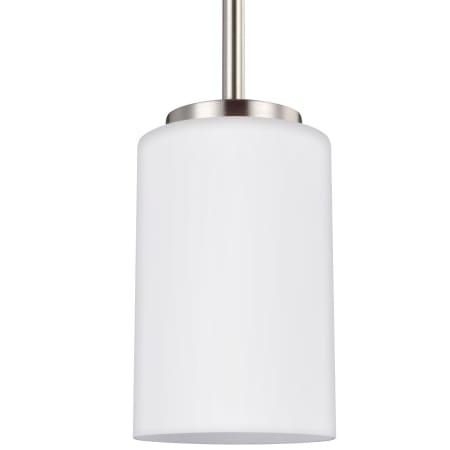 A large image of the Generation Lighting 61160EN3 Brushed Nickel