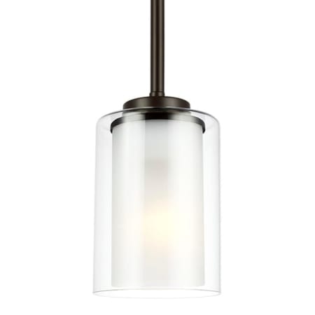 A large image of the Generation Lighting 6137301 Bronze