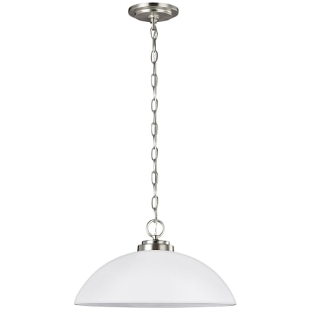 A large image of the Generation Lighting 65160EN3 Brushed Nickel