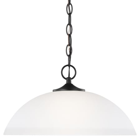 A large image of the Generation Lighting 6516501 Midnight Black