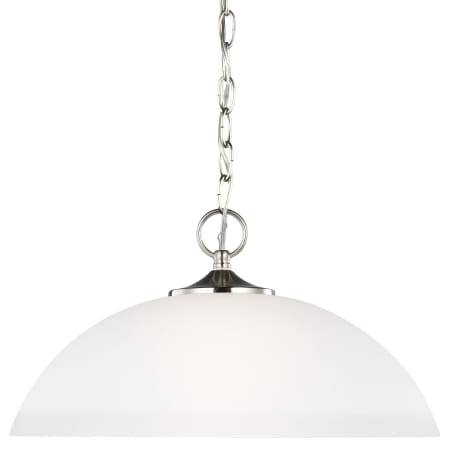 A large image of the Generation Lighting 6516501 Brushed Nickel