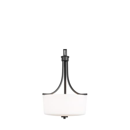 A large image of the Generation Lighting 6528803 Midnight Black