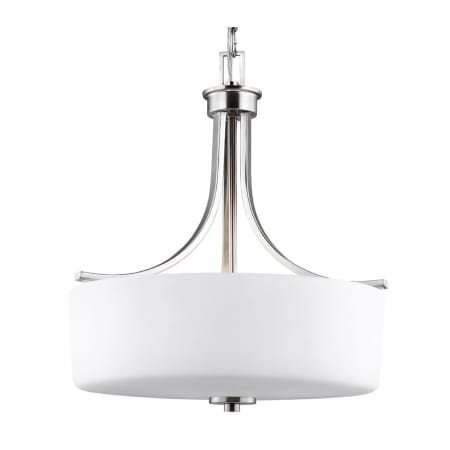 A large image of the Generation Lighting 6528803 Brushed Nickel