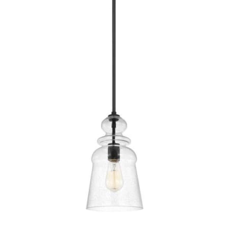 A large image of the Generation Lighting 6536901 Midnight Black