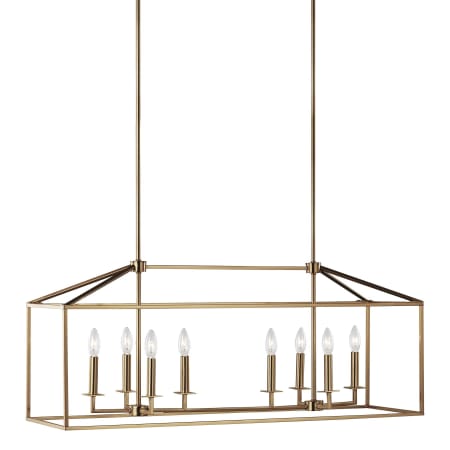 A large image of the Generation Lighting 6615008 Satin Brass