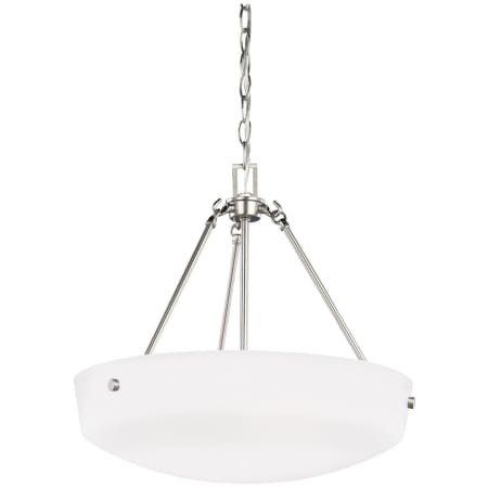 A large image of the Generation Lighting 6615203EN3 Brushed Nickel