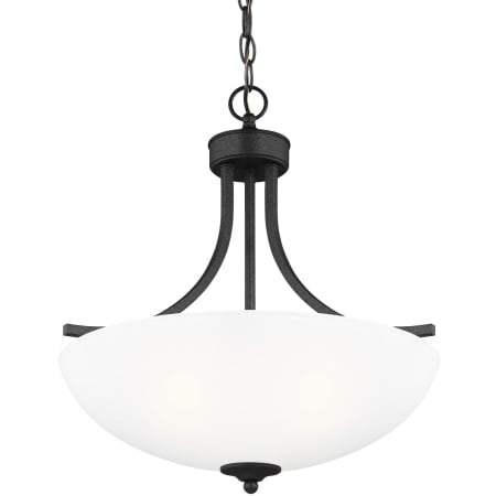 A large image of the Generation Lighting 6616503 Midnight Black
