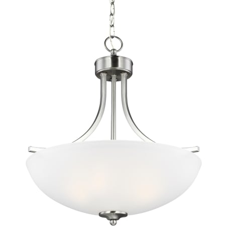 A large image of the Generation Lighting 6616503 Brushed Nickel