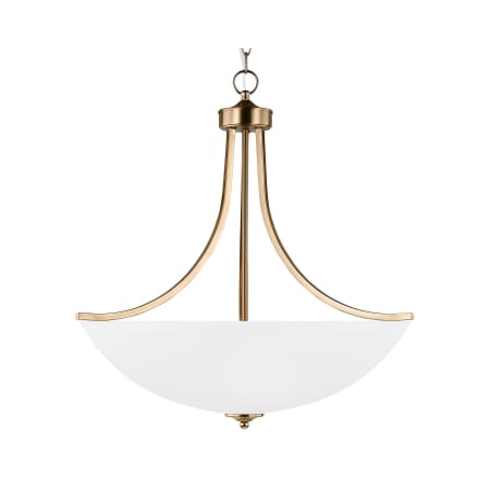 A large image of the Generation Lighting 6616504 Satin Brass