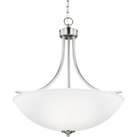 A large image of the Generation Lighting 6616504 Brushed Nickel