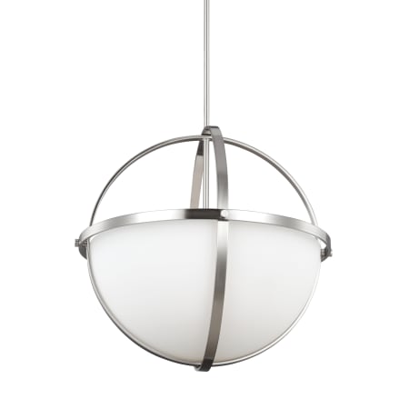 A large image of the Generation Lighting 6624603 Brushed Nickel