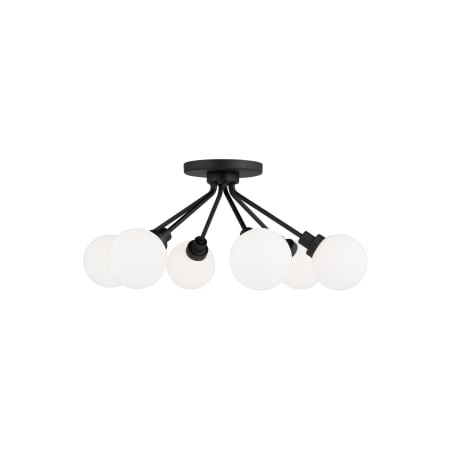 A large image of the Generation Lighting 7000406 Midnight Black