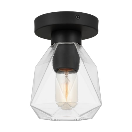 A large image of the Generation Lighting 7000701 Midnight Black