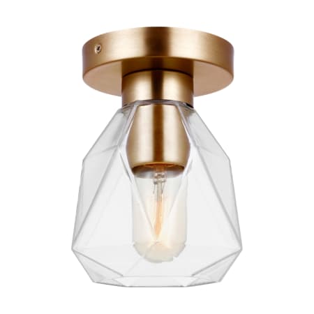 A large image of the Generation Lighting 7000701 Satin Brass
