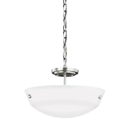 A large image of the Generation Lighting 7715202 Brushed Nickel