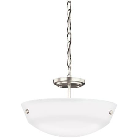 A large image of the Generation Lighting 7715202EN3 Brushed Nickel