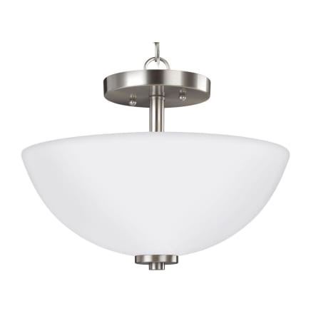 A large image of the Generation Lighting 77160EN3 Brushed Nickel