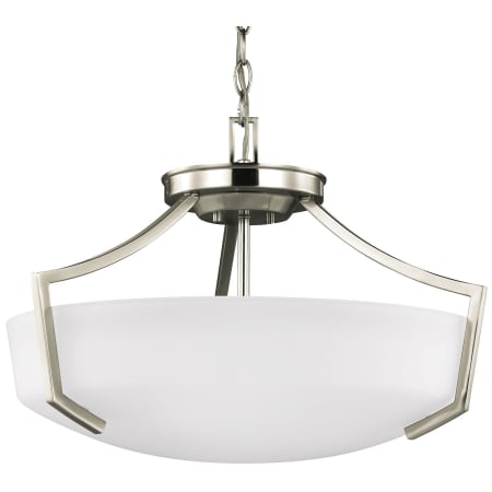 A large image of the Generation Lighting 7724503 Brushed Nickel