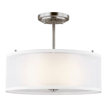 A large image of the Generation Lighting 7737302 Brushed Nickel