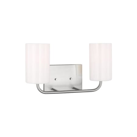 A large image of the Generation Lighting GLV1002EN3 Brushed Steel