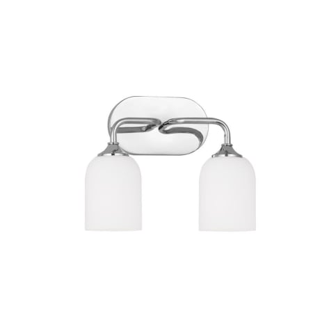 A large image of the Generation Lighting GLV1022 Chrome