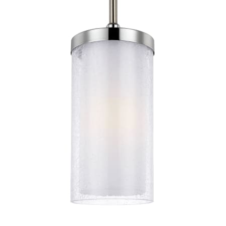 A large image of the Generation Lighting P1334 Satin Nickel / Chrome