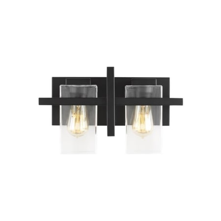 A large image of the Generation Lighting 4441502-112 Midnight Black