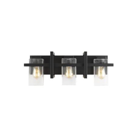 A large image of the Generation Lighting 4441503-112 Midnight Black