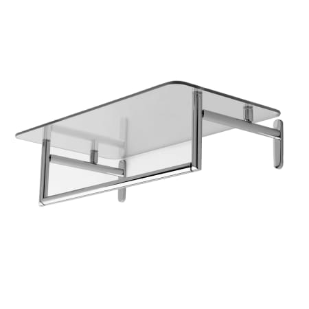 Ginger 0243 24 Pc Polished Chrome 24 Quot Hotel Shelf With