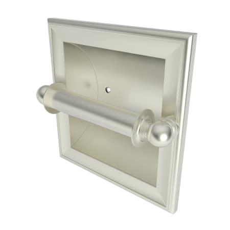 Ginger 4528 Sn Satin Nickel Single Post Recessed Toilet Paper Holder A Large Image Of The Ginger 4528 Satin Nickel