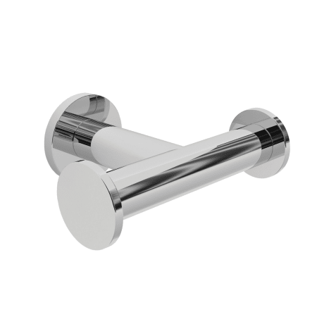 Ginger 4610D/PC Polished Chrome Kubic Double Hook Robe ...