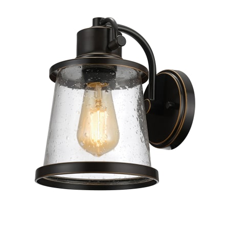 A large image of the Globe Electric 44127 Oil Rubbed Bronze