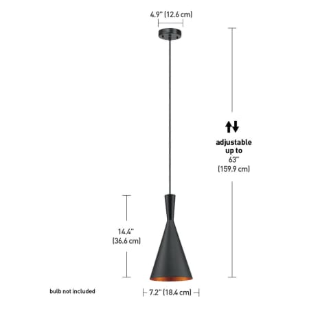 A large image of the Globe Electric 63873 Alternate View