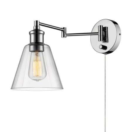 A large image of the Globe Electric 65704 Chrome