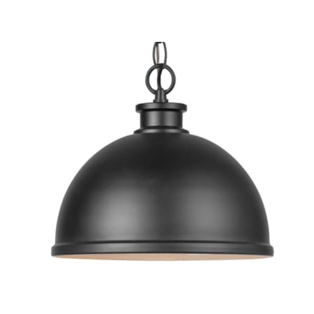 A large image of the Globe Electric 44628 Matte Black