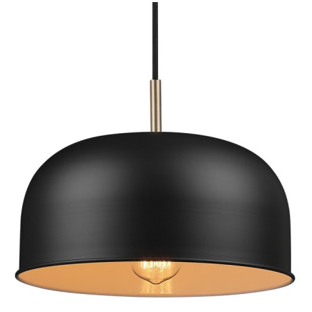 A large image of the Globe Electric 44846 Matte Brass