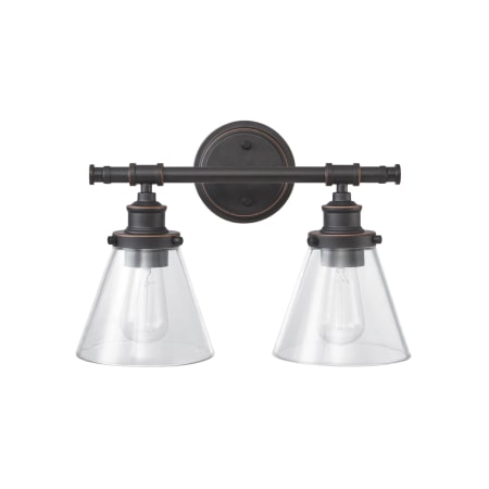 A large image of the Globe Electric 51412 Oil Rubbed Bronze